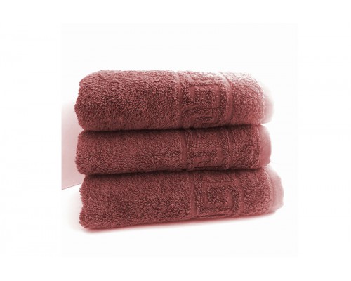 Махровое полотенце для рук 40х70 Шоколад (набор 3 шт)